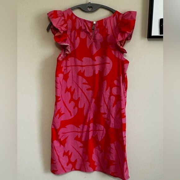 Michelle McDowell Pink and Orange Floral Dress - Picture 6 of 6